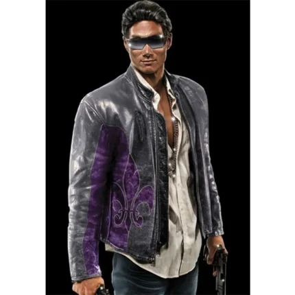 Saints Row Johnny Gat Leather Jacket