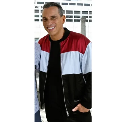 Access Daily Sebastian Maniscalco color block Jacket