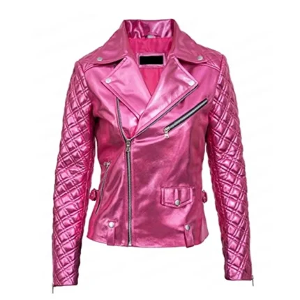 Billie Connelly Sex Life Leather Jacket