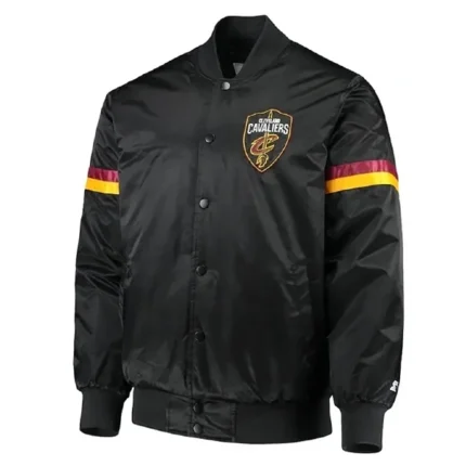 Cleveland Cavaliers The Champ Black Satin Jacket