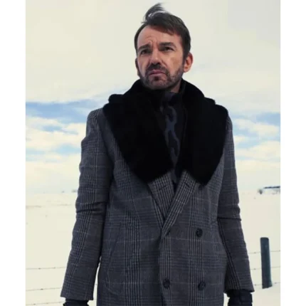 Fargo Billy Bob Thornton Grey Wool Coat