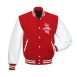 Houston Rockets Red Varsity Jacket