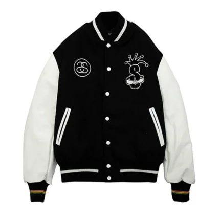 International Stussy Tribe Letterman Jacket