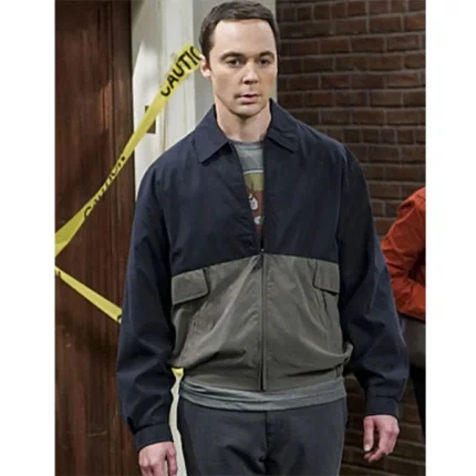 The Big Bang Theory Jim Parsons Blue Cotton Jacket