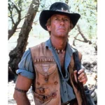 Paul Hogan Michael Dundee Leather Vest