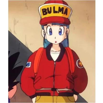 Bulma Dragon Ball Red Jacket