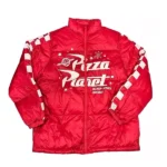 Pizza Planet Puffer Red Jacket