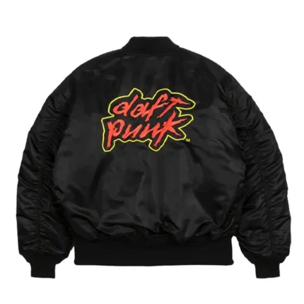 Daft Punk MA-1 Black Bomber Jacket