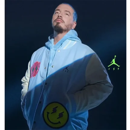 Jordan J Balvin Letterman Jacket