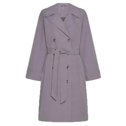 My Life is Murder Season 02 Lucy Lawless Grey Coat