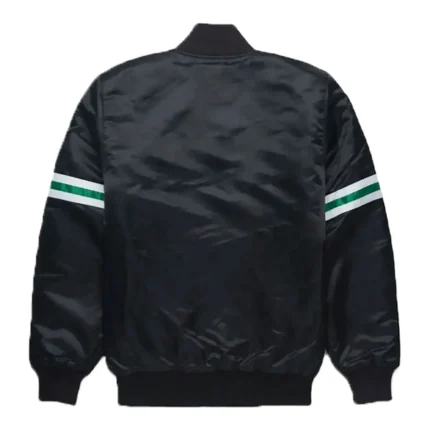 New York Jets Black Satin Jacket