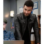 Ted Lasso S03 Brett Goldstein Black Leather Jacket