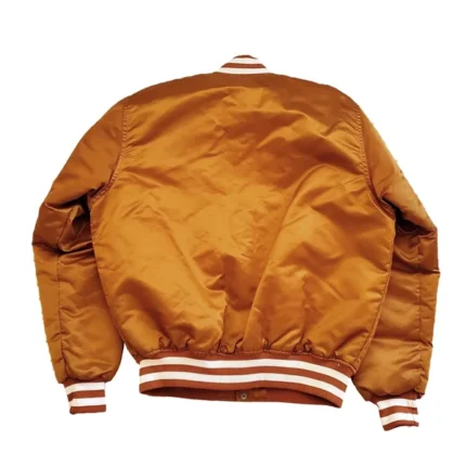 Texas Longhorns Brown Satin Jacket