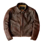 Adventure Bound Brown Leather Jacket