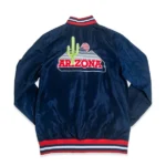 Arizona Wildcats navy blue Satin Jacket