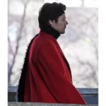 As it was Harry Red Wool coat