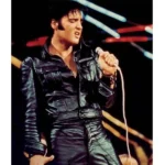 Elvis Presley American Singer Leather Jacket