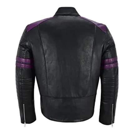 Fight club black and purple jacket