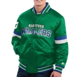 Home Game Hartford Whalers Green Jacket