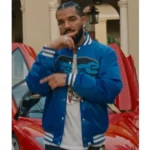 Jumbotron Shit Poppin Drake Satin Jacket