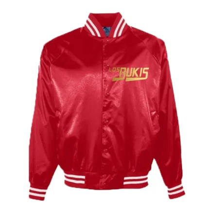 Los Bukis Red Satin Jacket