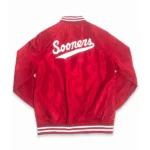 Oklahoma Sooners Satin Jacket - Image 2