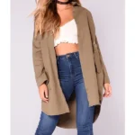 Quad Webb Holi Slay Brown Cotton Coat