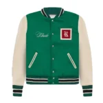 Rhude Green Varsity Jacket