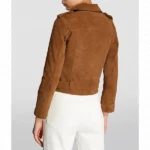 Superman And Lois Candice Pergande brown leather Jacket