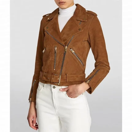 Superman And Lois Candice Pergande leather Jacket