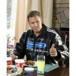 Will Ferrell Talladega Nights Black Leather Jacket - Image 3