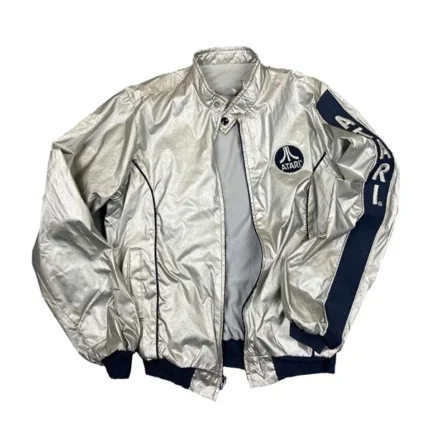Atari Metallic Silver Jacket
