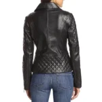 Bad Judge Kate Walsh Quilted Black Leather Jacket