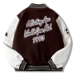 Bape A Bathing Ape Brown Varsity Jacket - Image 2