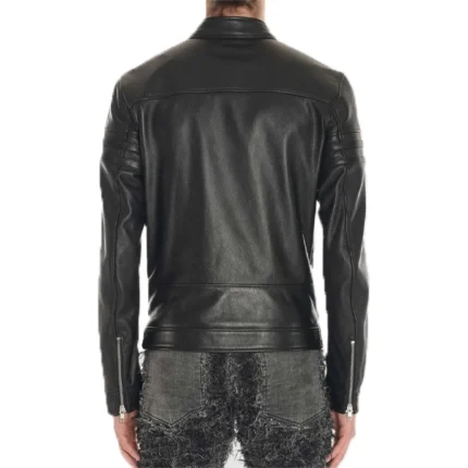 Blackmeans Black Biker Jacket