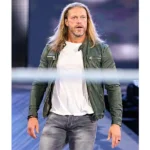Edge WWE Green Leather Jacket