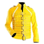 Freddie Mercury Yellow Leather Jacket