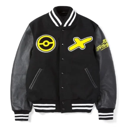 Golden Bear Pikachu Varsity Jacket