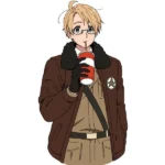 Hetalia Alfred Jones Brown Leather Jacket