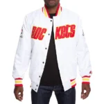 Houston Rockets White Jacket