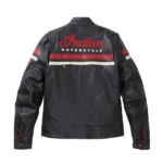 Indian Freeway Motorcycle Black Leather Jacket