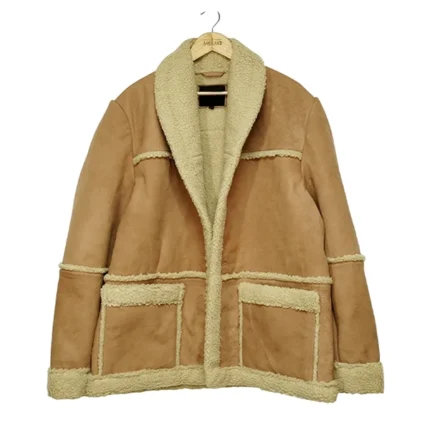 Jon Hamm Fargo Shearling Leather Jacket