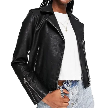 Kaia Gerber American Horror Stories Leather Jacket