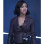 Minority Report Meagan Good Leather Jacket - Image 2