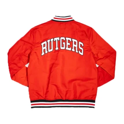 Rutgers Scarlet Knights Satin Jacket