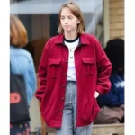 Stranger Things Season 4 Maya Hawke Red Jacket - Image 2