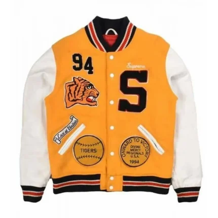 Supreme Tiger Varsity Jacket