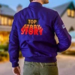 Top Story Kenny Scream Satin Jacket