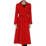 Where on Earth Is Carmen Sandiego Red Wool Coat