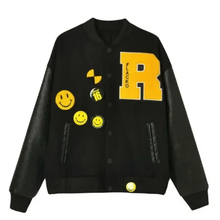 ASAP Rocky Flacko Testing in Progress Varsity Jacket